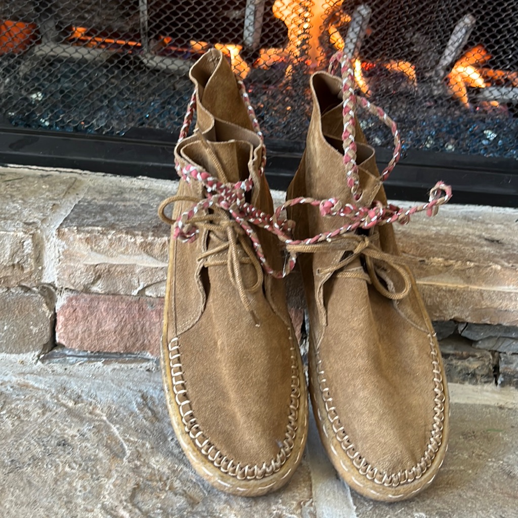 Laidback London Argo Suede Boot Sundance Anthropologie Size 7/7.5
